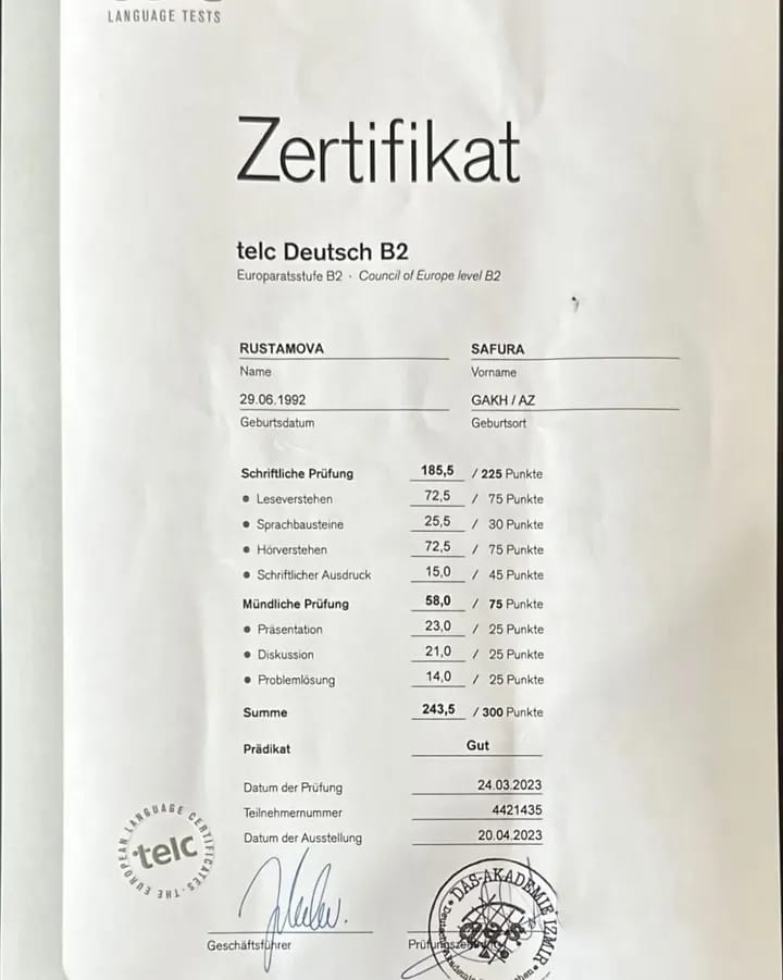 Kaufen Sie online ein echtes TELC B2-Zertifikat in Spanien